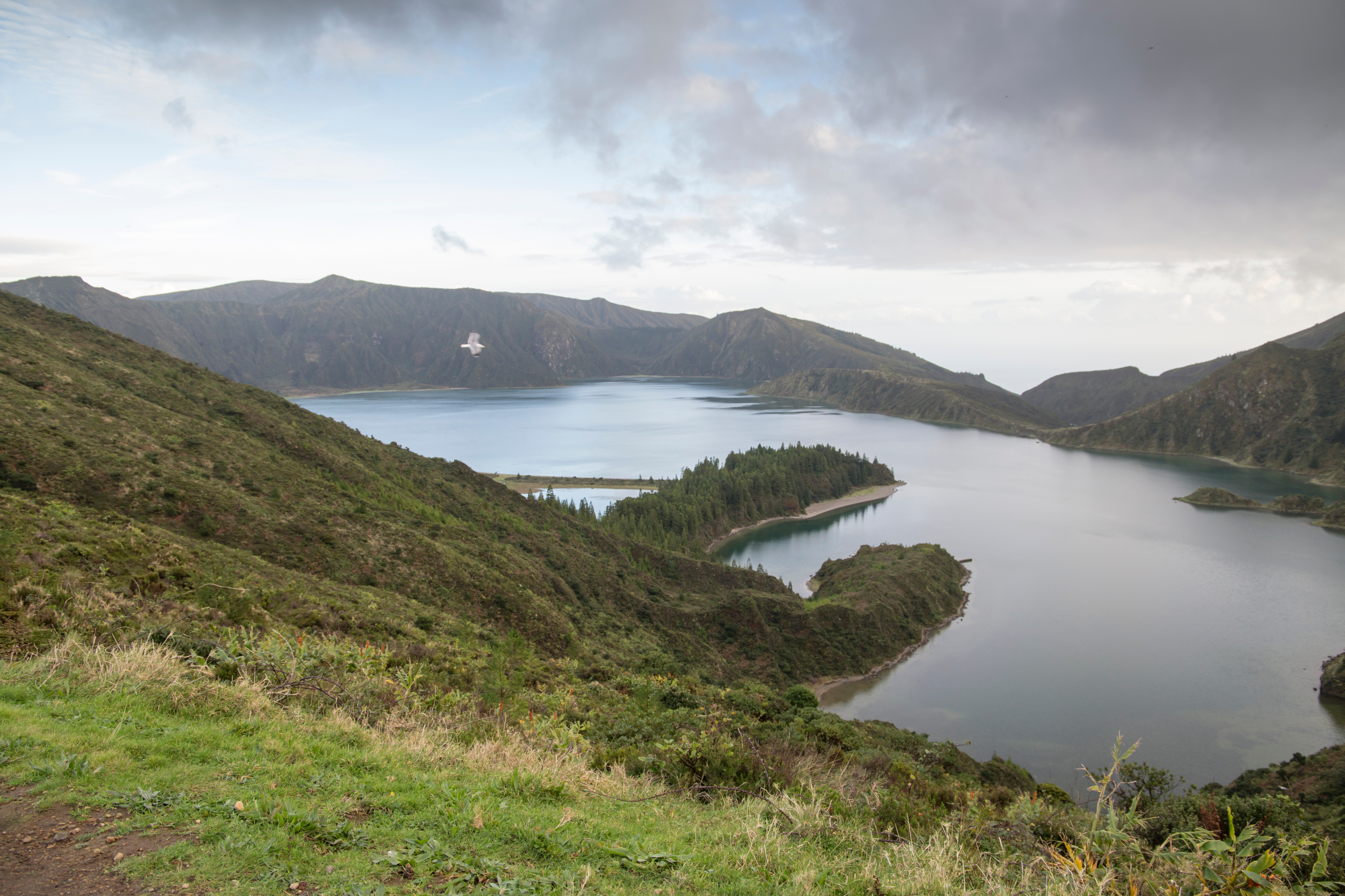 Lagoa do Fogo ao Nascer do Sol